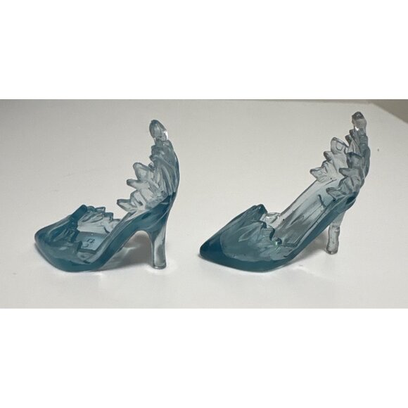 Disney's Elsa Shoes Ice Blue Frozen Hasbro Fashion Doll Replacement Part - Picture 5 of 8